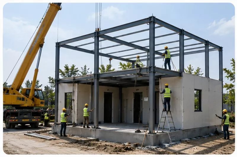 On-site assembly